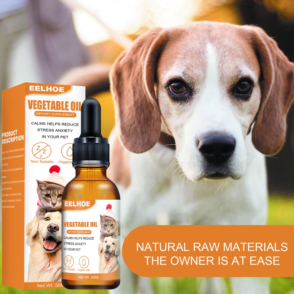 NU Stress Pain Relief Massage Essential Oil Improve Sleep for Pet Dog