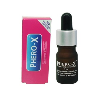 PHERO-X ฟีโรโมน ชนิดเข้มข้นสำหรับผู้หญิง 5ml.