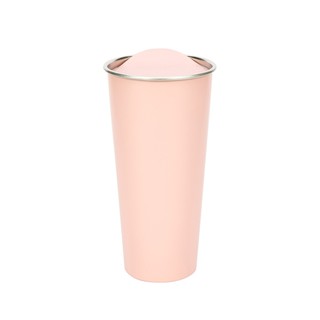 แก้วน้ำสแตนเลส 450 มล. สีชมพู Premium MG-1915 Stainless Steel Mug 450ml Pink Premium MG-1915