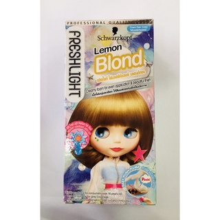 โฟมเปลี่ยนสีผม schwarzkopf freshlight Foam Hair Color Lemon Blond / ชวาร์สคอฟ เฟรชไลท์ โฟมแฮร์คัลเลอร์ บลอนด์ทอง