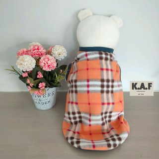 เสื้อสำลีหมา เสื้อสำลีแมว รุ่น1 ผ้านุ่มนิ่ม ลายน่ารัก ราคาถูก