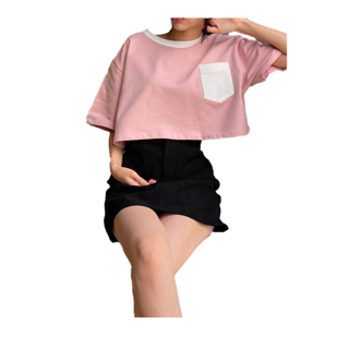 Bear Crop Top เสื้อยืดครอปโอเว่อไซส์ ใส่โคด WYCECD ลด 75.- ครบ 200.- (1-31 มกราคม)