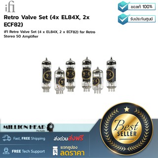 iFi audio : Retro Valve Set (4x EL84x+2xECF82) by Millionhead (หัวเข็มแผ่นเสียง iFi Retro Valve Set)