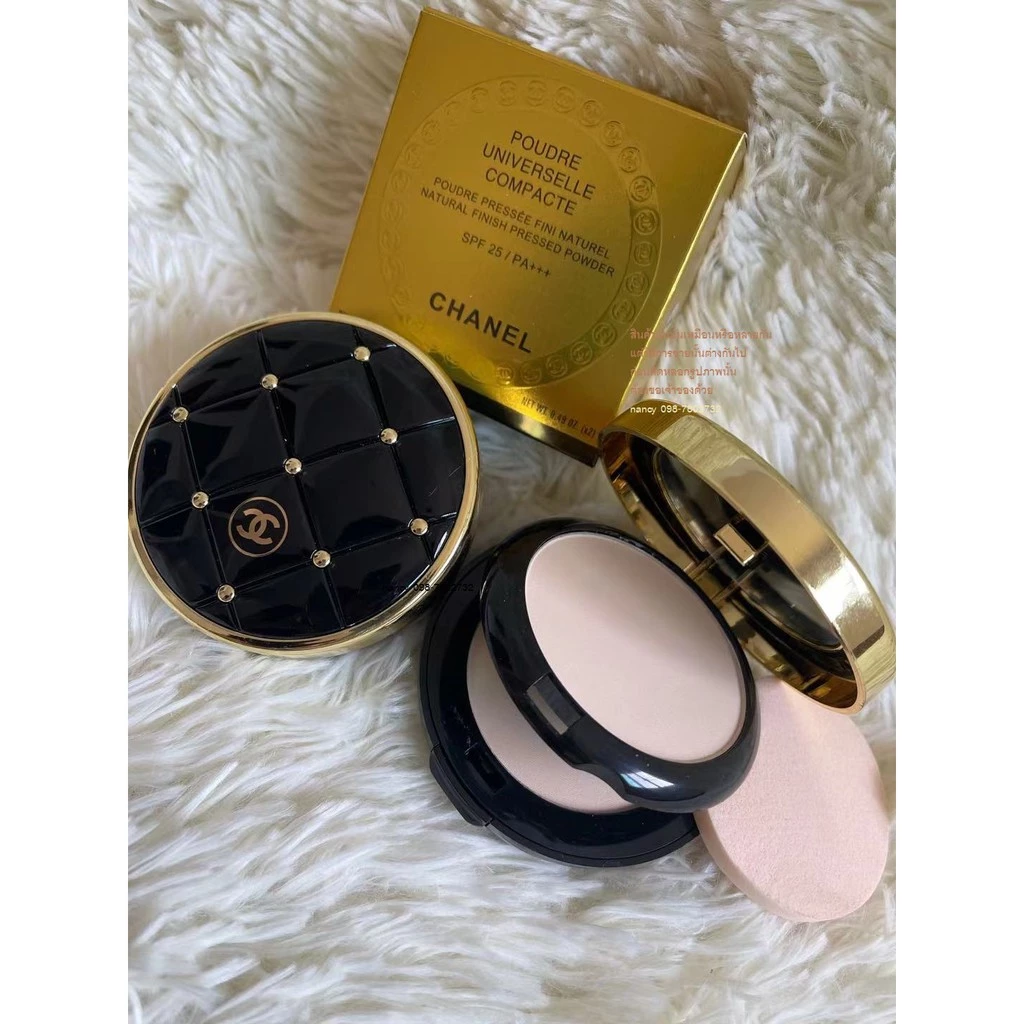 พร้อมส่ง แป้งชาเนล POUDRE UNIVERSELLE COMPACTE POUDRE PRESSÉE FINI NATUREL E) NATURAL FINISH PRESSED POWDER SPF25/PA+++ thumbnail 6