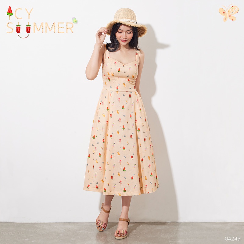 Papillon Woman Midsummer Dress - Icy Summer เดรส