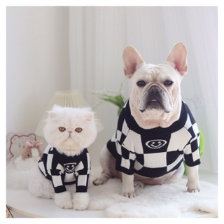 🐶🐱Checkerboard Sweater🐱🐶