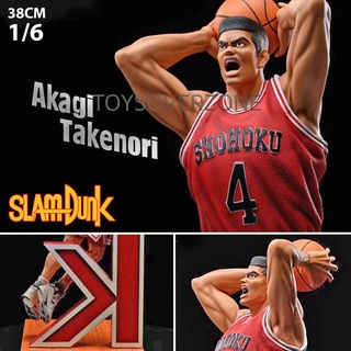 ZX Studio SlamDunk สแลมดั๊งค์ Takenori Akagi ทาเคโนริ อาคากิ Resin Statue Basketball Player นักบาสเก็ตบอล Figure มังงะ