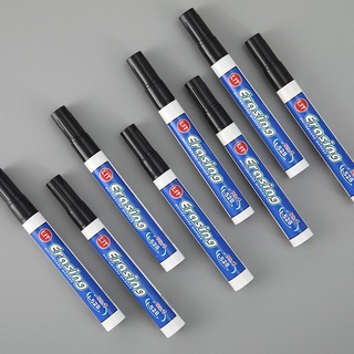 ปากกาไวท์บอร์ดใช้เขียน เช็ดออกได้ง่ายปากกามาร์กเกอร์แบบน้ำปากกากระดานดำสำนักงานหัวหนาปากกามาร์กเกอร์ลบได้