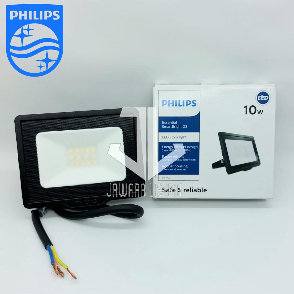 ไฟฟลัดไลท์ PHILIPS LED BVP150 BVP 150 10 W วัตต์ 10W สปอตไลท์