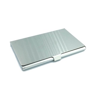Stainless Steel Business Card Holder Wallet ID Credit Card Holder Case Code:BC-PLAIN-CASE