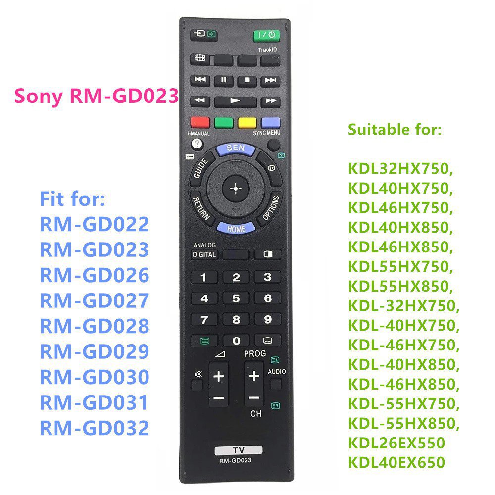 SONY RM-GD023 RM-YD103 RM-ED047 สมาร์ททีวีรีโมทคอนโทรล RM-GD022 RM-GD026 RM-GD027 RM-GD028 RM-GD029 