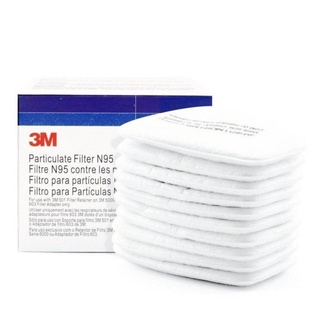 3M 5N11 N95 แผ่นกรองฝุ่น (1 คู่)