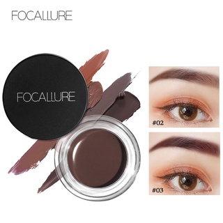 FOCALLURE อายไลเนอร์ ที่เขียนคิ้ว เนื้อเจลครีม กันน้ำ ติดทนนาน เขียนง่าย สวย แบบมืออาชีพ 5 สี