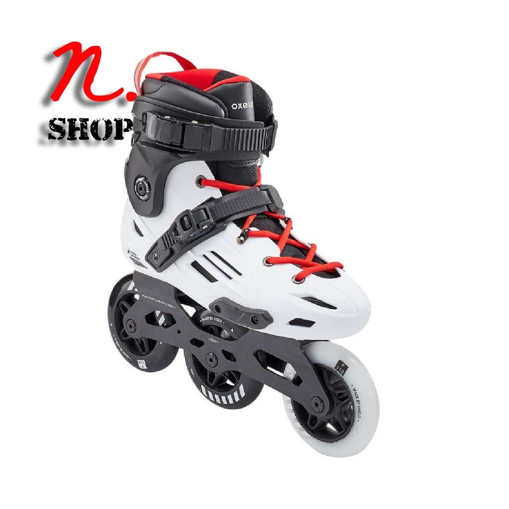 รองเท้าอินไลน์สเก็ตสำหรับผู้ใหญ่รุ่น Hardboot Freeskate MF900 OXELO ADULT HARDBOOT FREESKATE SKATES 