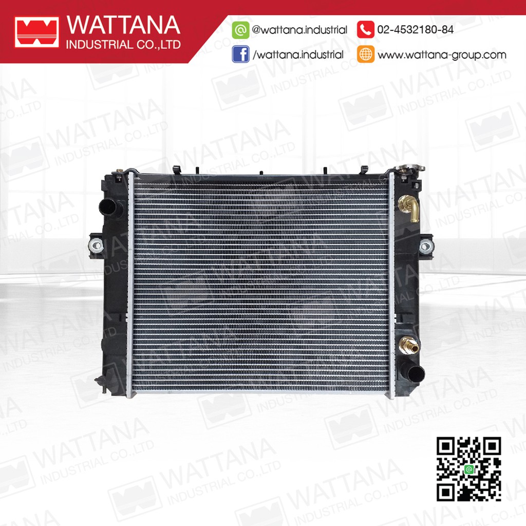 หม้อน้ำรถโฟล์คลิฟท์ รถยกโตโยต้า หม้อน้ำเกียร์ออโต้รุ่น 6/7/8FD/G20,25,30,2Z,1DZII,4Y มาตราฐานISO_วรรธนาอินดัสเทรียล