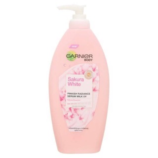 Garnier Sakura Body Lotion 400ml ขาวไวโคตรตัวนี้