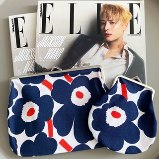 ✅พร้อมส่ง Marimekko Purse ดอกกรม-ส้ม  (ของแท้ 100% พร้อมส่ง)