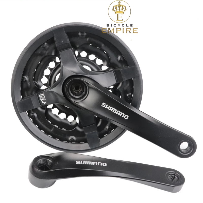 Crank Triple Gear Shimano TY501 42 34 24 T 3 Speed จักรยาน Empire