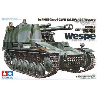 Tamiya 1/35 TA35200 GERMAN SELF-PROPELLED HOWITZER WESPE