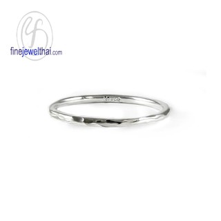 Finejewelthai แหวนเงิน-เงินแท้ 925-แหวนหมั้น-แหวนแต่งงาน-Silver-Wedding-Ring - R122900