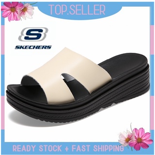 [พร้อมส่ง] *Skechers__go Walk Arch Fit รองเท้าแตะโลฟเฟอร์ ส้นแบน แบบสวม สําหรับผู้หญิง ผู้ชาย