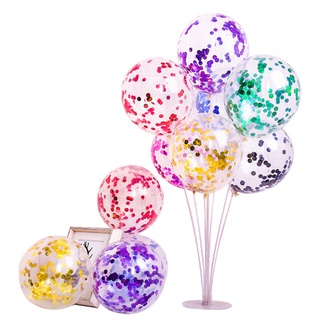 [ส่งด่วน]ลูกโป่งใส ลูกโป่งยาง กลิตเตอร์ Glitter confetti ลูก…