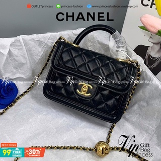 VIP 】CHANEL COCO VINTAGE ดีไซน์ยอดนิยมหนังสวยอยู่ทรงดูแลรักษาง่าย งานอะไหล่ทอง หรูหรามากค่ะ หูจับถนัดมือมาพร้อมสายสะพาย