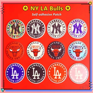 แผ่นแพทช์สติ๊กเกอร์โลโก้: Ny La Bulls Diy สําหรับติดตกแต่งเสื้อผ้า 1 ชิ้น