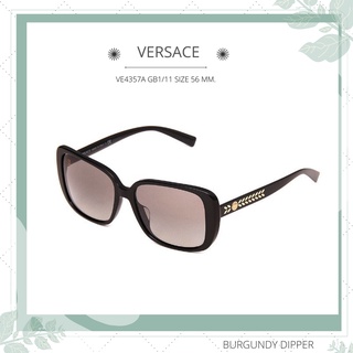 แว่นกันแดด VERSACE : VE4357A GB1/11 SIZE 56 MM.