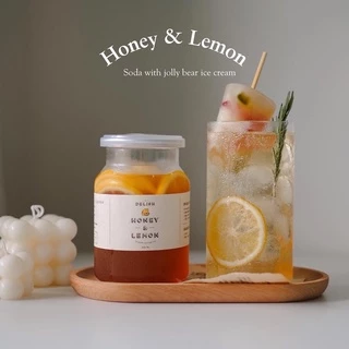 พร้อมส่ง-Honey Lemon หรือเลม่อนดองน้ำผึ้ง500ml (แช่ตู้เย็นทันที!เมื่อได้รับสินค้า)