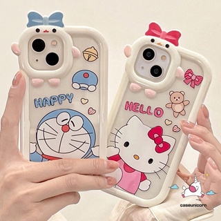 เคสโทรศัพท์มือถือแบบนิ่ม ลายการ์ตูนโดราเอมอน เฮลโลคิตตี โบว์ พร้อมเลนส์กล้อง สําหรับ Vivo Y35 Y16 Y02s Y22 Y17 Y15s V25 V25E Y15A Y55 Y20 Y15 Y21S Y12 Y11 Y31 Y51 Y33S Y21 =Y12i Y20i Y51A Y12s Y21T Y30 V23 Y53S Y91