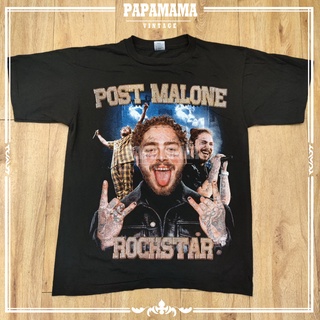 เสื้อยืดโอเวอร์ไซส์[ POST MALONE ]  โพสต์ มาโลน เสื้อวง เสื้อทัวร์ เสื้อHiphopS-3XL