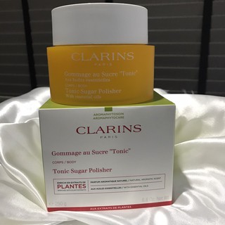 ล๊อตใหม่ !! Clarins Tonic Sugar Polisher With essential oils 250g