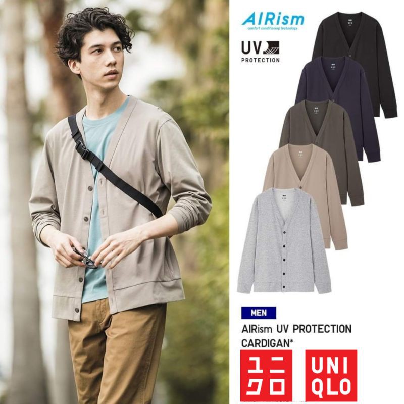 airism uv cut cardigan