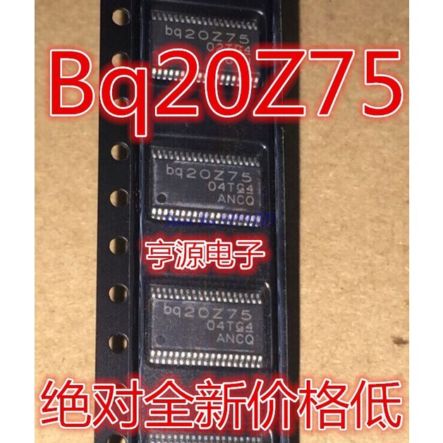 1 ชิ้น/ล็อต BQ20Z75DBTR-V160 BQ20Z75 TSSOP