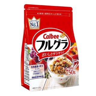 [พร้อมส่ง] Calbee  Glanola อาหารสุขภาพ ของคนรักสุขภาพ ขนาด 750g.