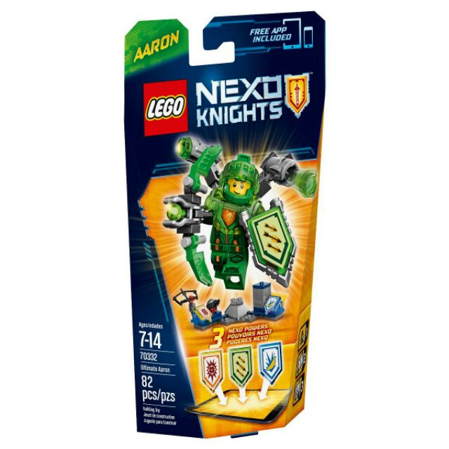 "Sale"LEGO Nexo Knights 70332 Ultimate Aaron เลโก้เน็กโซไนน์แท้