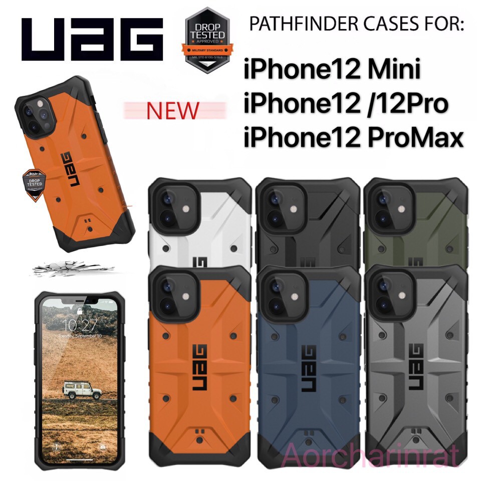 iPhone12 UAG เคสกันหล่น กันกระเเทก สำหรับ iPhone 12 Mini / 12 / 12 Pro / 12 Pro Max เคส UAG Pathfind