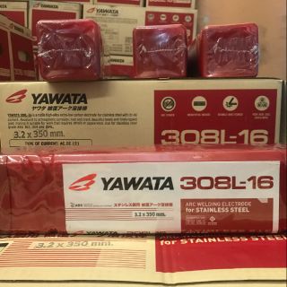 YAWATA 308L-16 2.6mm. และ 3.2 mm. ลวดเชื่อมไฟฟ้าสำหรับงานเชื่อมสแตนเลส  ขนาดบรรจุ 5 kg.