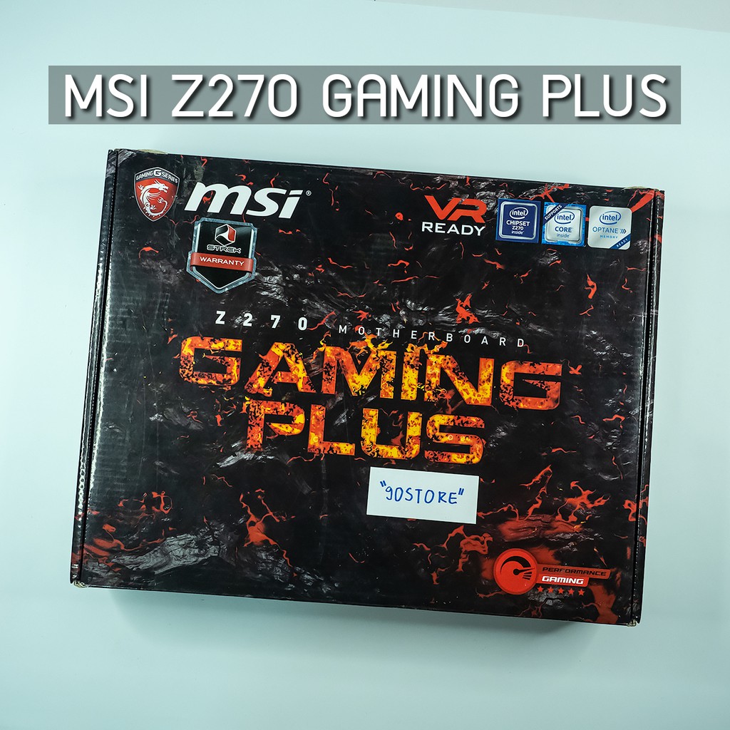 เมนบอร์ด MSI Z270 GAMING PLUS LGA1151