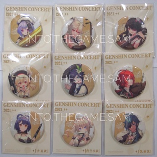 เข็มกลัด Official Badge จาก Genshin Impact Mihoyo Set Orchestra พร้อมส่งจ้า