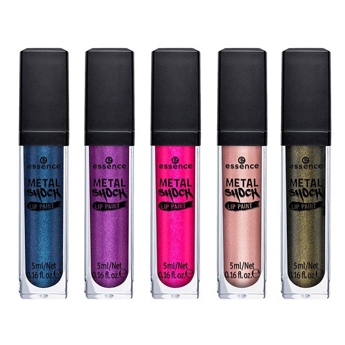 Essence metal shock vibrant shock lip paint ลิปสติกที่สาวกปาร์ตี้ห้าม