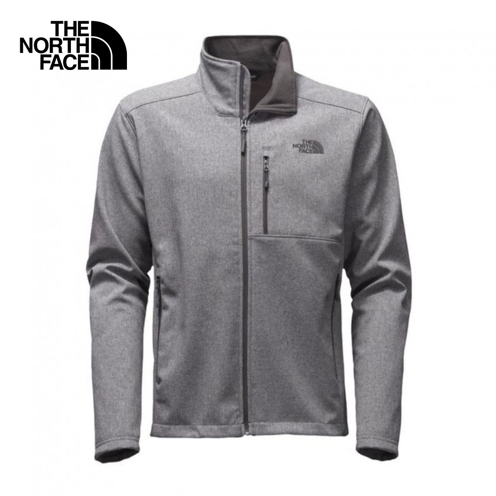 north face mid grey