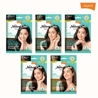 Lolane Nature Code โลแลน เนเจอร์ โค้ด เซรั่มเปลี่ยนสีผมถาวร โบทานิค แฮร์ คัลเลอร์ เซรั่ม 60ml.