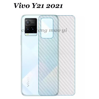 ฟิล์มคาร์บอนไฟเบอร์ 3D สําหรับ Vivo Y33S Y21 2021 Y02S Y31 2021 Y72 5G Y20S