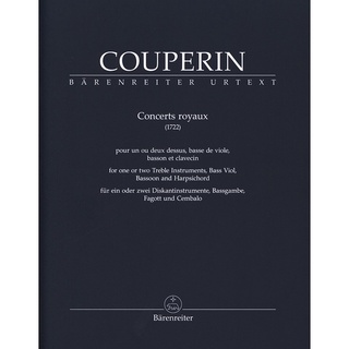 Couperin Concerts royaux for one or two Treble Instruments, Bass Viol, Bassoon and Harpsichord (BA11844)