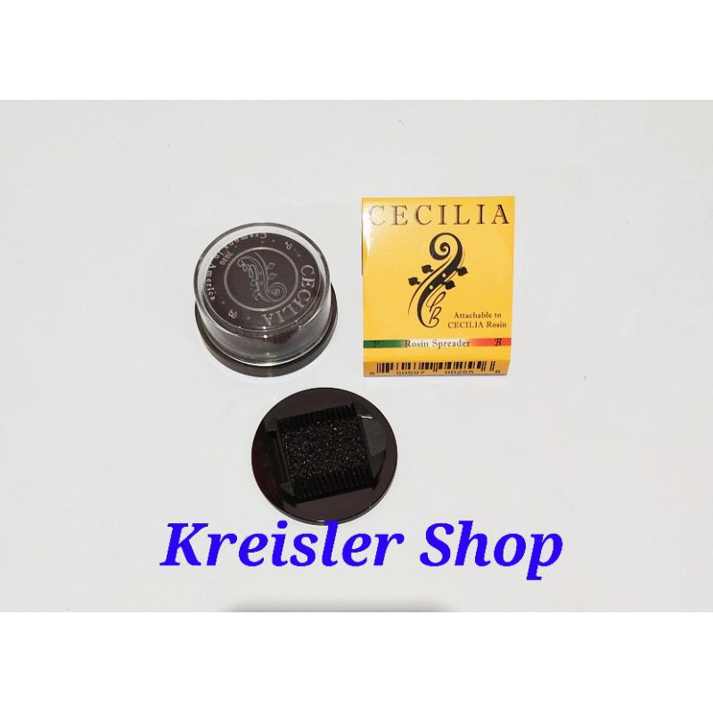 Rosin Cecilia พร้อม Spreader ครึ่งเค้ก rosin สําหรับไวโอลิน vioilla Rosin Cecilia