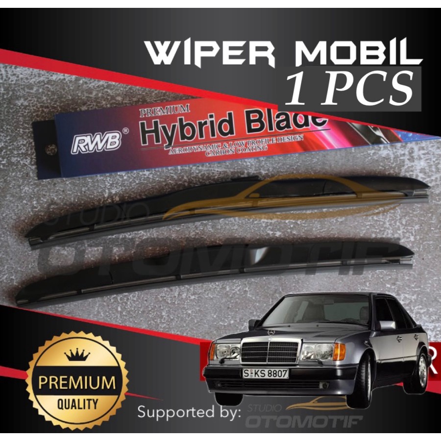WIPER PERCY W124 E500 RWB GRAPHITE / WIPER RWB MERCEDES BENZ E500 1 ชิ้น