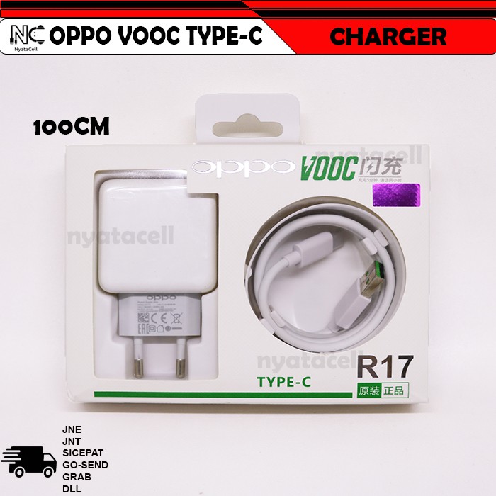 Original 100% Charger Oppo Type C 5V 4A 20W VOOC Flash Charge FIND X AK779 DL129