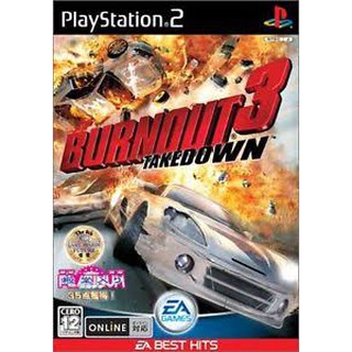 Ps2 เกมส์ Burnout 3 : Take Down